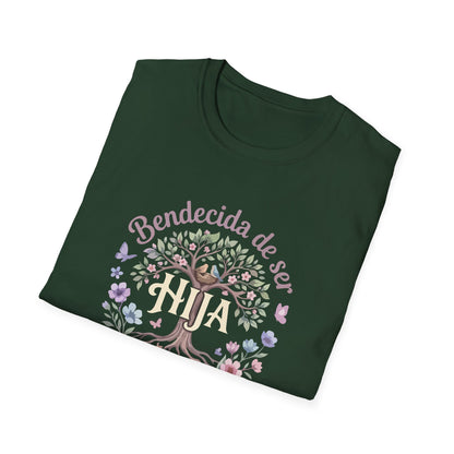 "Bendecida de ser Hija" T-Shirt