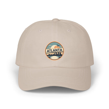 Atlanta Skyline Dad Cap — Retro Patch Baseball Hat