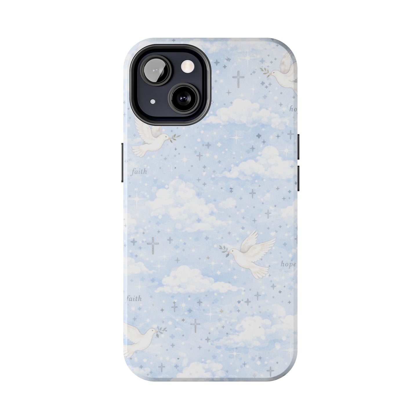 Hope Faith Phone Case | Christian floral iPhone Case