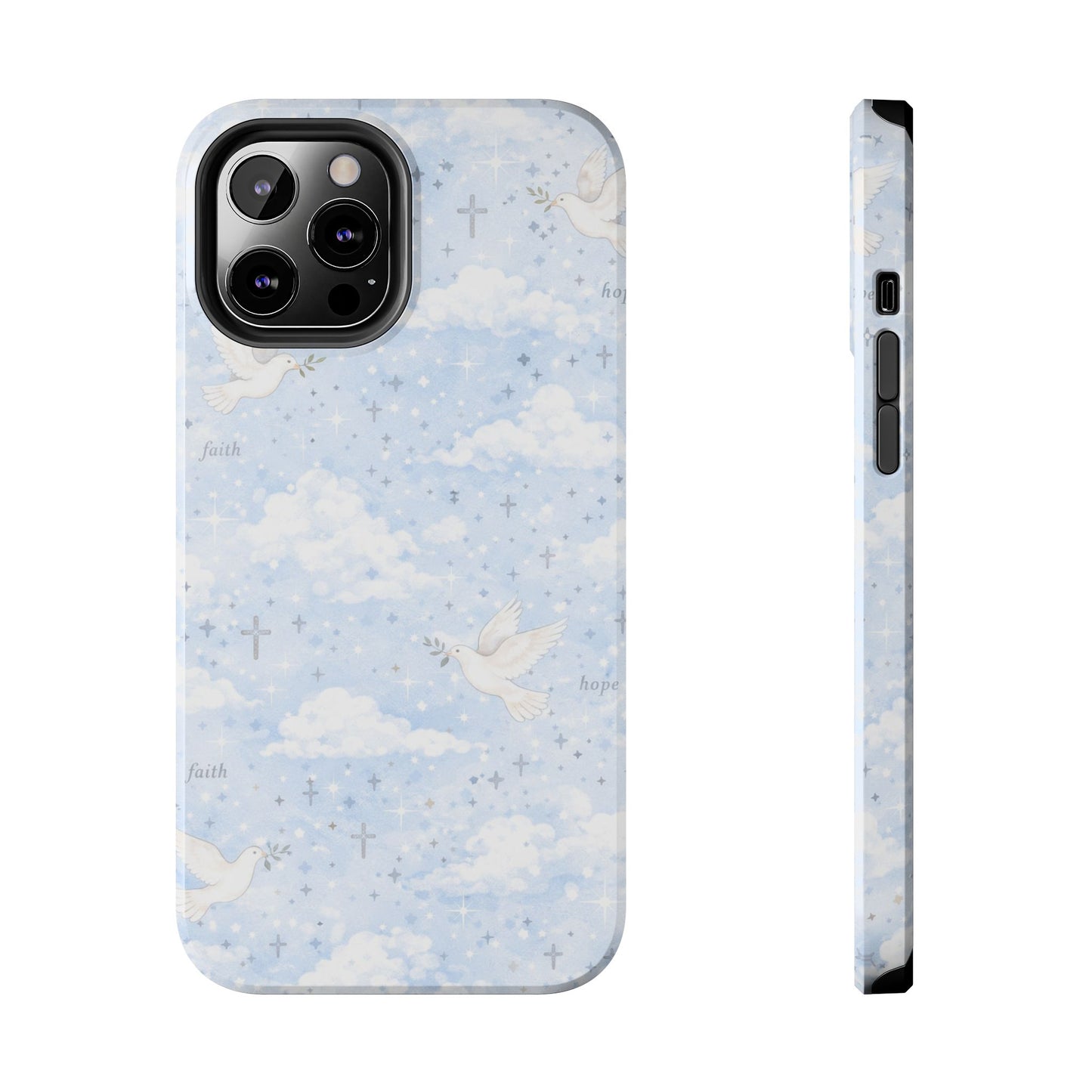 Hope Faith Phone Case | Christian floral iPhone Case