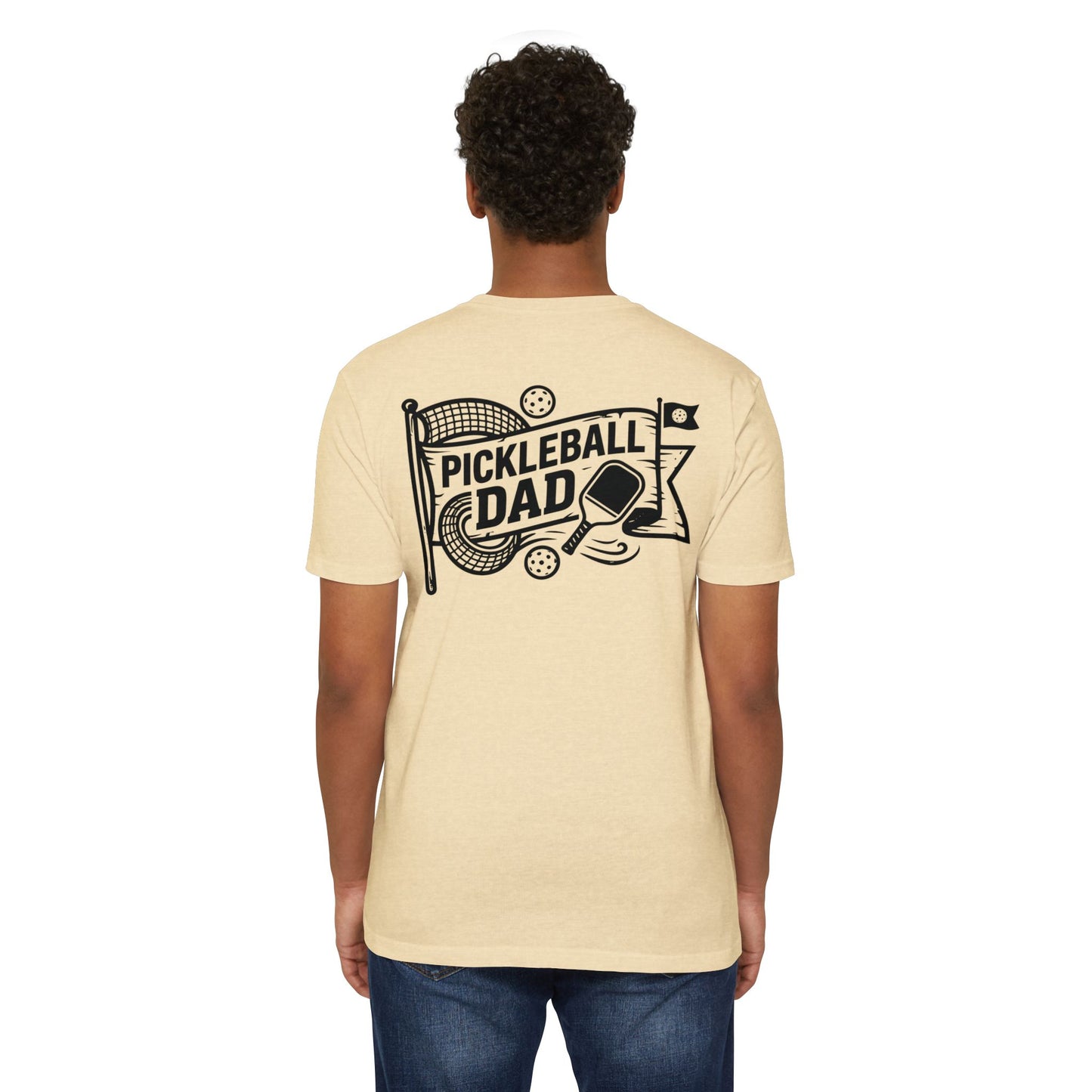 Pickleball Dad T‑Shirt — Vintage Pickleball Design for Dads