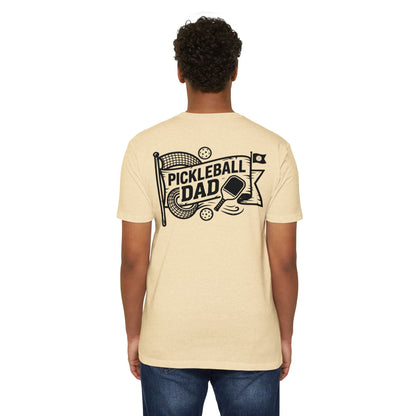 Pickleball Dad T‑Shirt — Vintage Pickleball Design for Dads