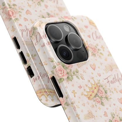 Daughter Of The King Phone Case | Christian Floral iPhone Case