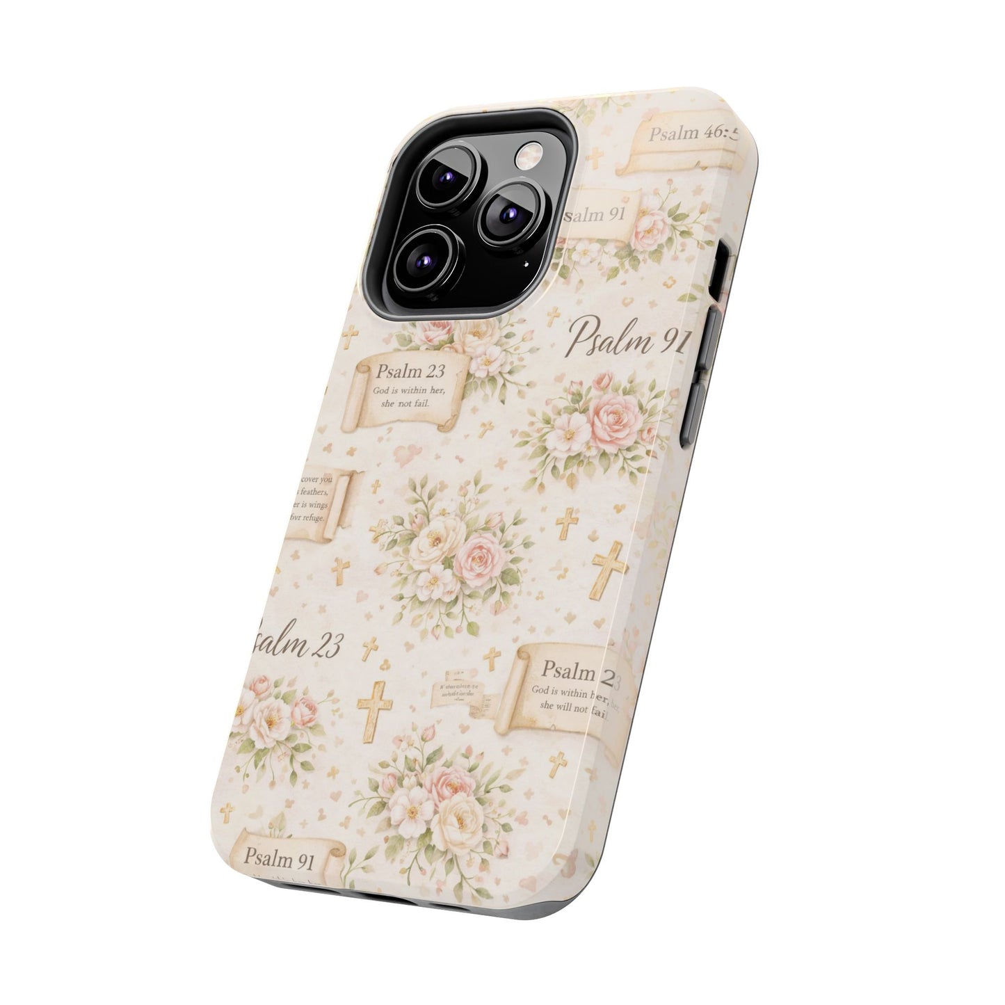 God Is Within Her Phone Case | Christian Floral iPhone Case