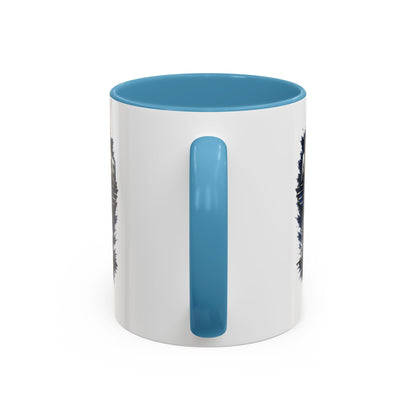 U.S. Air Force Accent Coffee Mug — Military Emblem 11/15oz