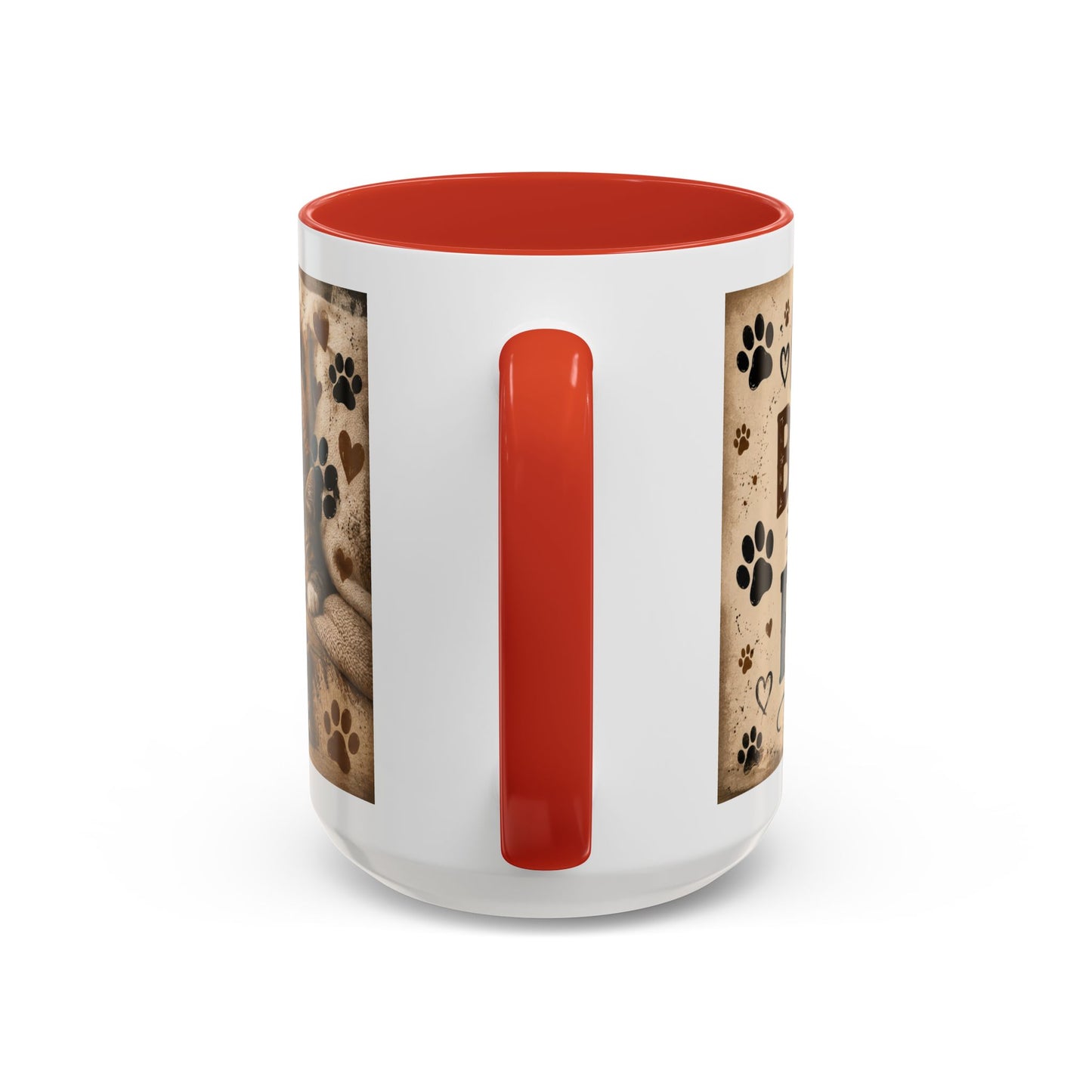 Dog & Cat Coffee Mug - "Less People, More Dogs & Cats" Accent Ceramic Mug