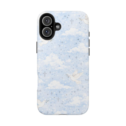Hope Faith Phone Case | Christian floral iPhone Case