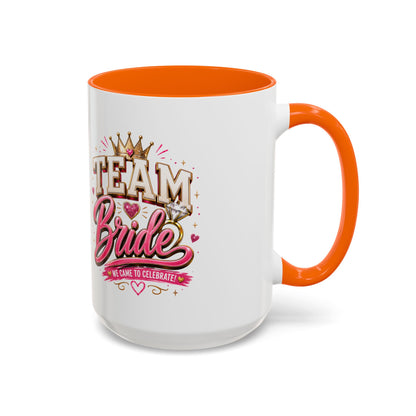 Team Bride Coffee Mug — 'Team Bride' Bachelorette Accent Mug (11/15oz)