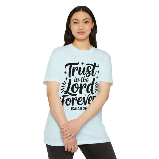 Trust in the Lord Forever T-Shirt — Isaiah 26:4 Christian Faith Tee