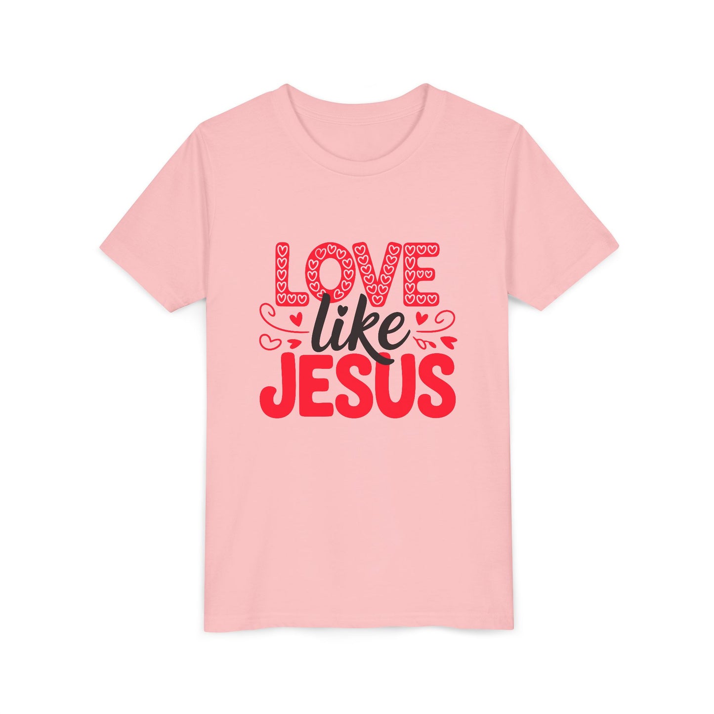 Youth Tee - "Love Like Jesus" Christian Kids Shirt