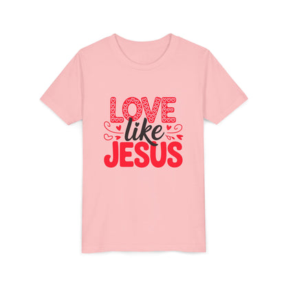 Youth Tee - "Love Like Jesus" Christian Kids Shirt