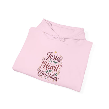 Jesus Is the Heart of Christmas Hoodie