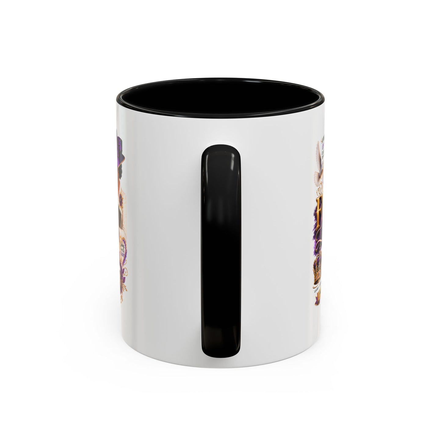 First Lady of Faith Accent Coffee Mug — Inspirational Christian Gift (11/15oz)