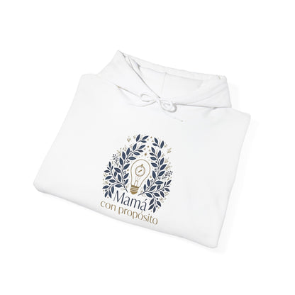 Mamá con propósito Hoodie