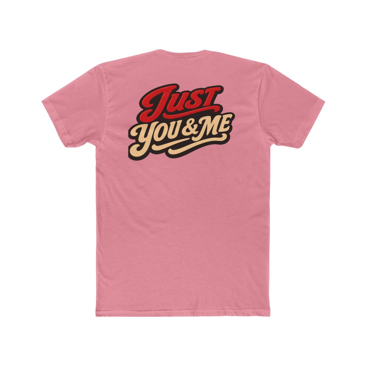 Just You & Me Graphic Tee — Retro Couples Love Shirt