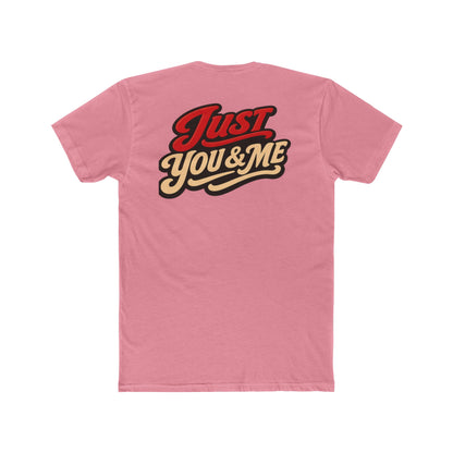 Just You & Me Graphic Tee — Retro Couples Love Shirt
