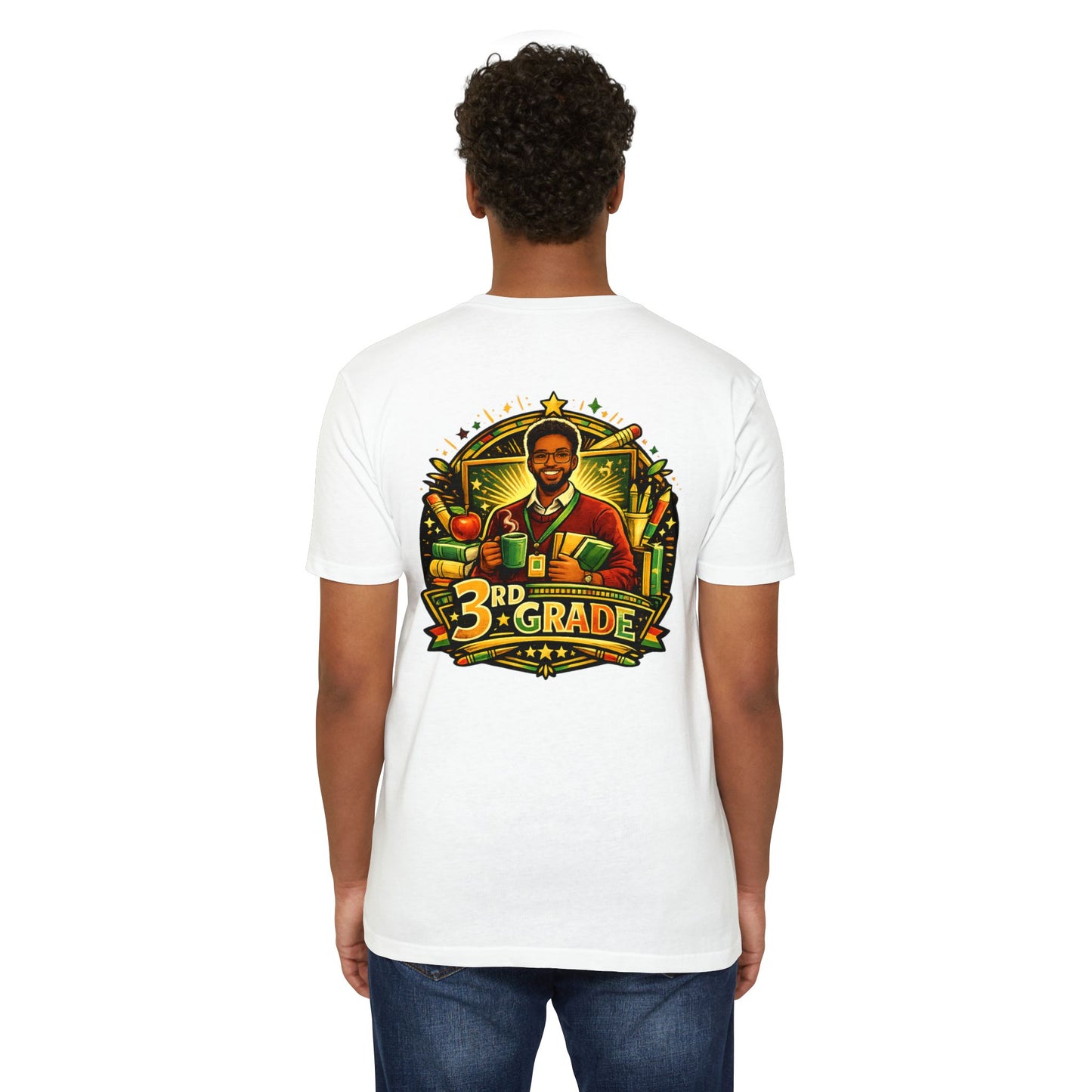 3rd Grade Teacher T-Shirt — Proud Elementary School Teacher Tee