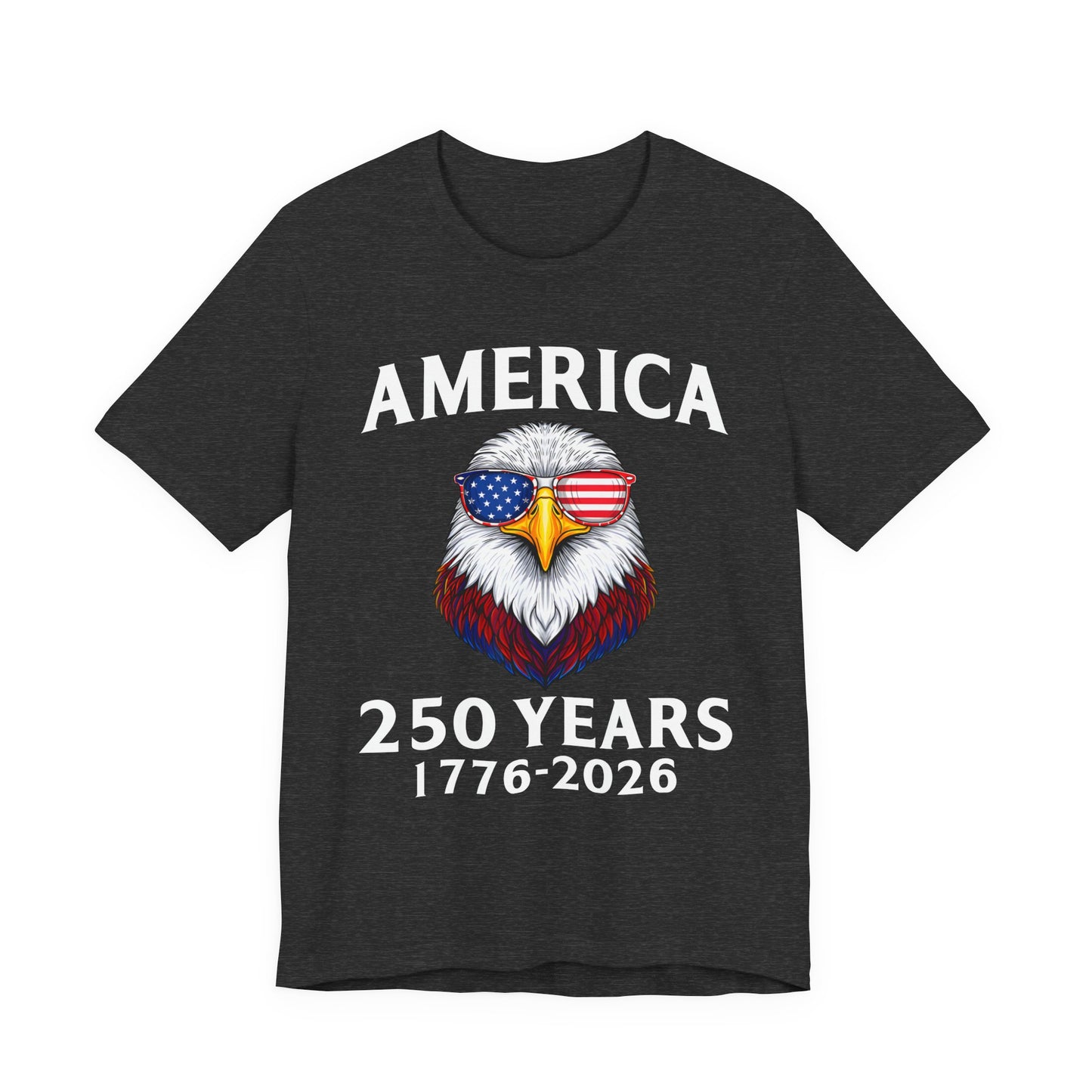 America 250 Years Tee — Patriotic Bald Eagle 1776-2026 T-Shirt
