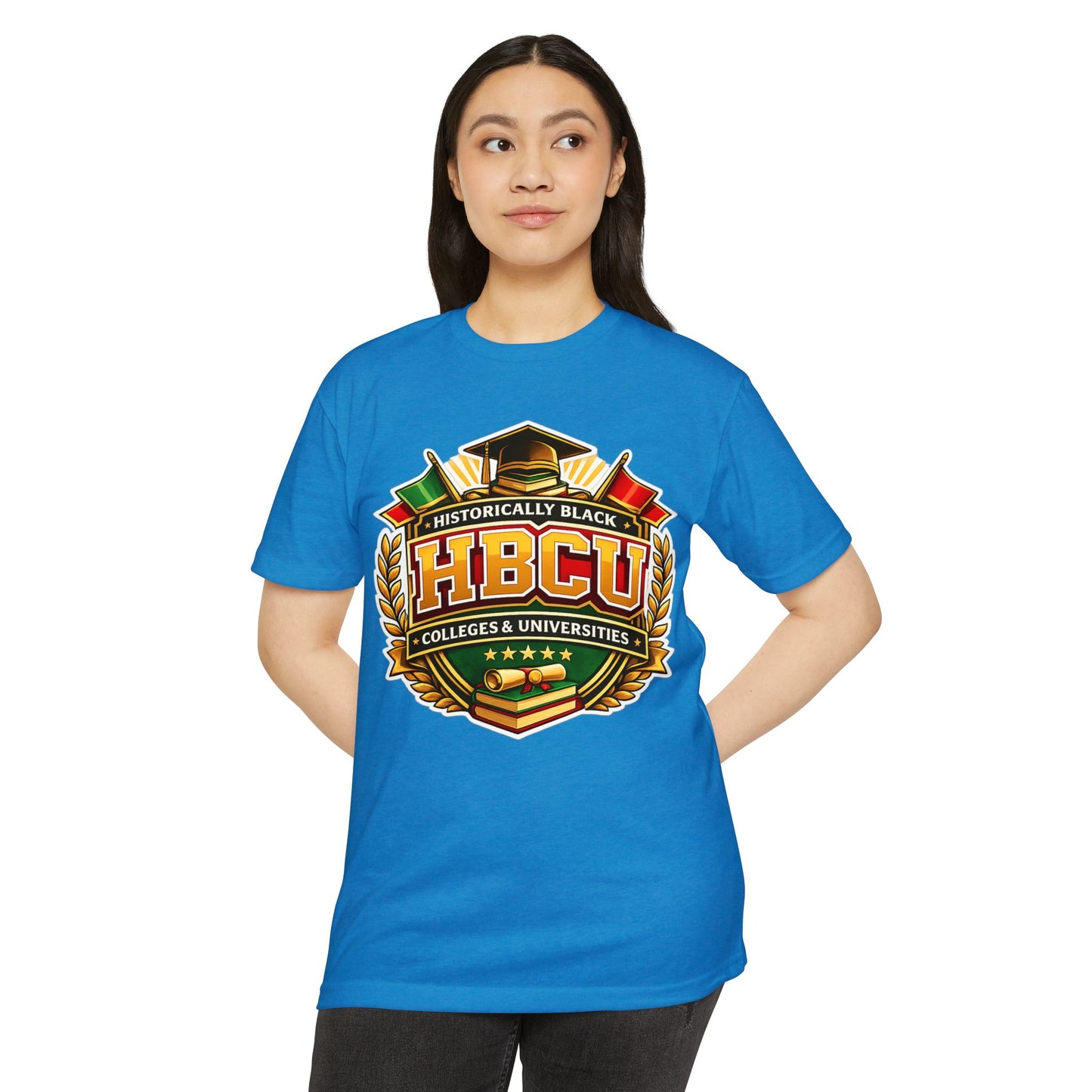 HBCU Pride T-Shirt — Historically Black Colleges & Universities Crest