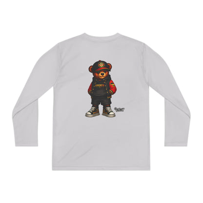 Youth Long Sleeve Tee — Urban Bear Graphic