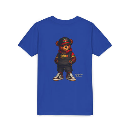 Youth Tee — Urban Bear "Culture" Graphic