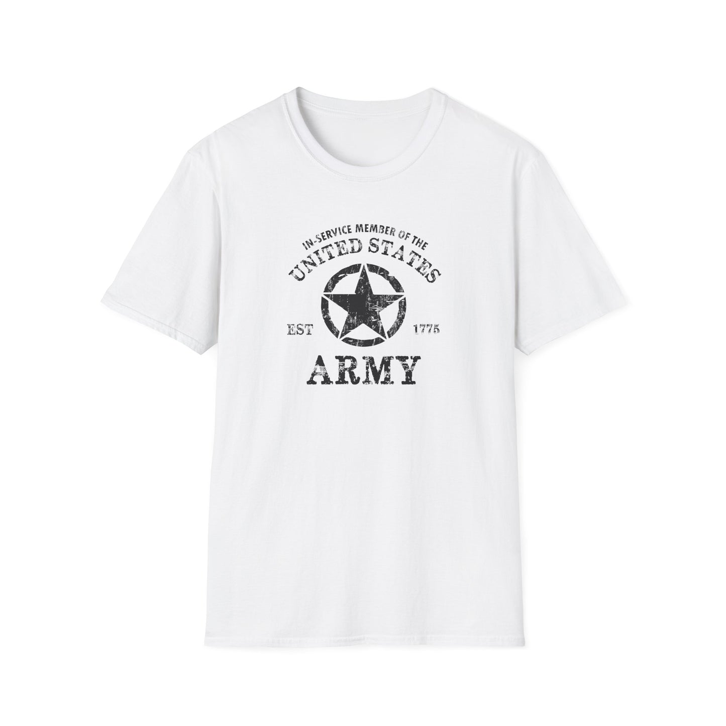 In-Service Member of the United States EST 1775 Army T-Shirt