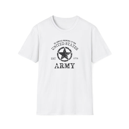 In-Service Member of the United States EST 1775 Army T-Shirt