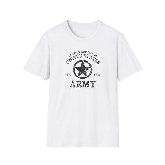 In-Service Member of the United States EST 1775 Army T-Shirt