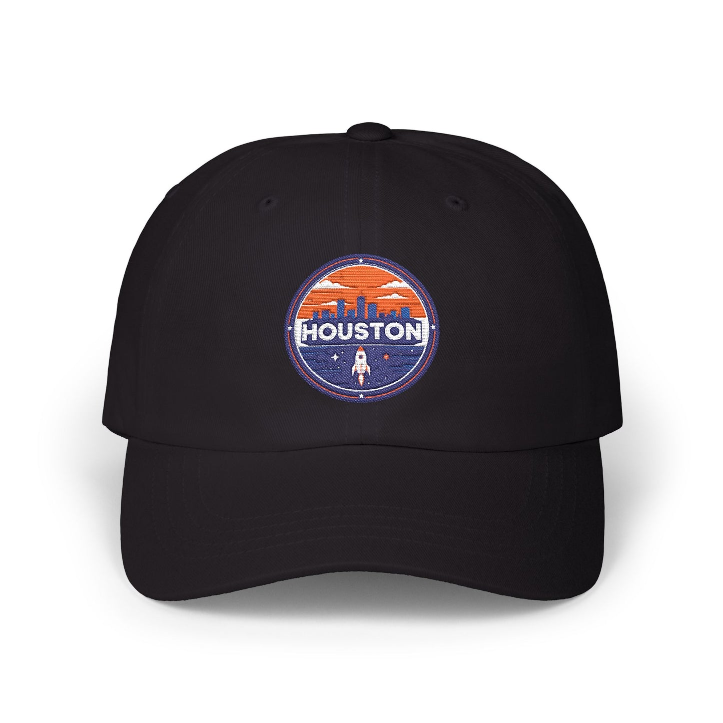 Houston Retro Patch Dad Cap