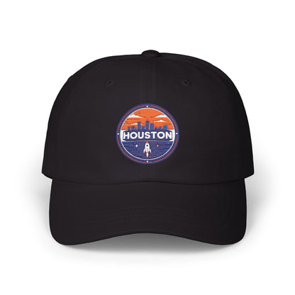 Houston Retro Patch Dad Cap
