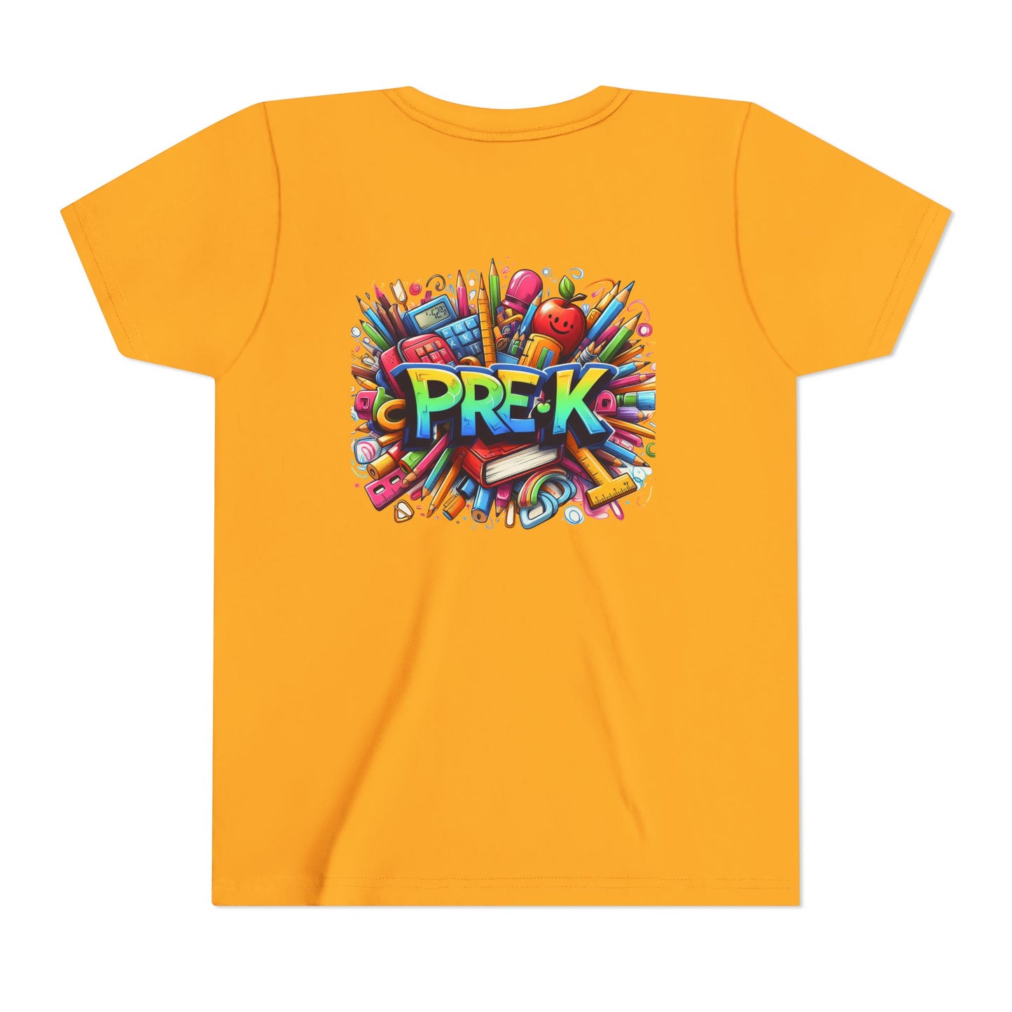 PRE-K Kids Tee — Colorful Back-to-School Pre-K Shirt for Preschoolers
