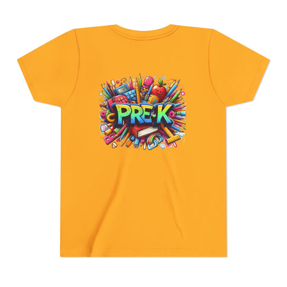 PRE-K Kids Tee — Colorful Back-to-School Pre-K Shirt for Preschoolers