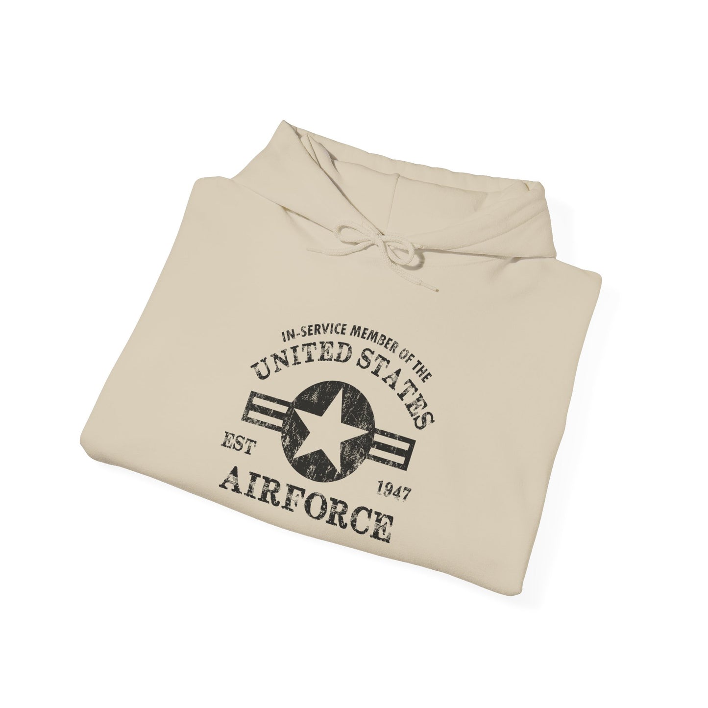 In-service Mime of the United States Est 1947 Airforce Hoodie