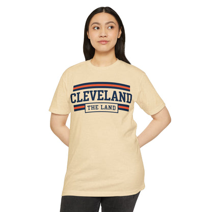 Cleveland "The Land" Retro Striped Tee