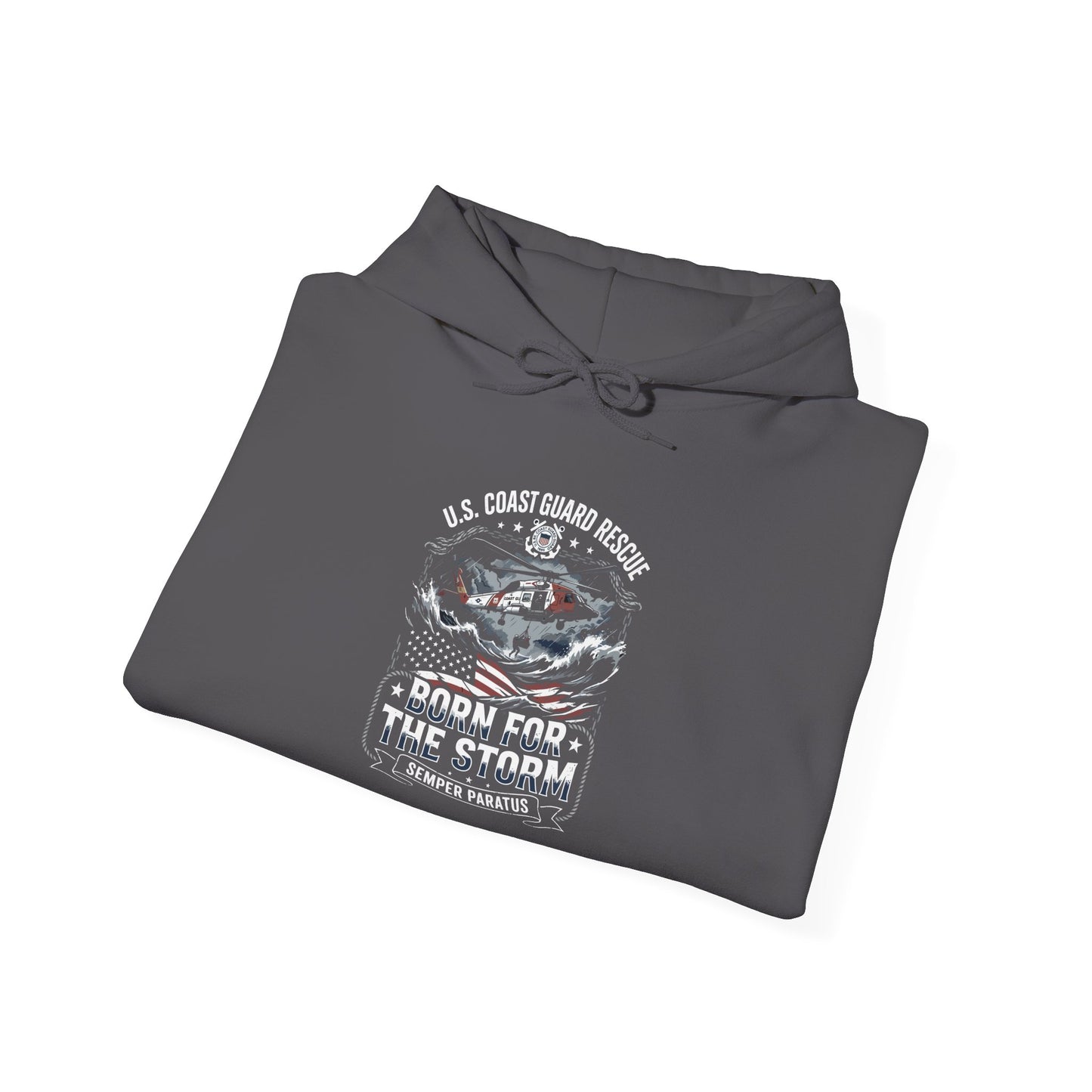 U.S Coast Guard Rescue Born for the Storm Hoodie