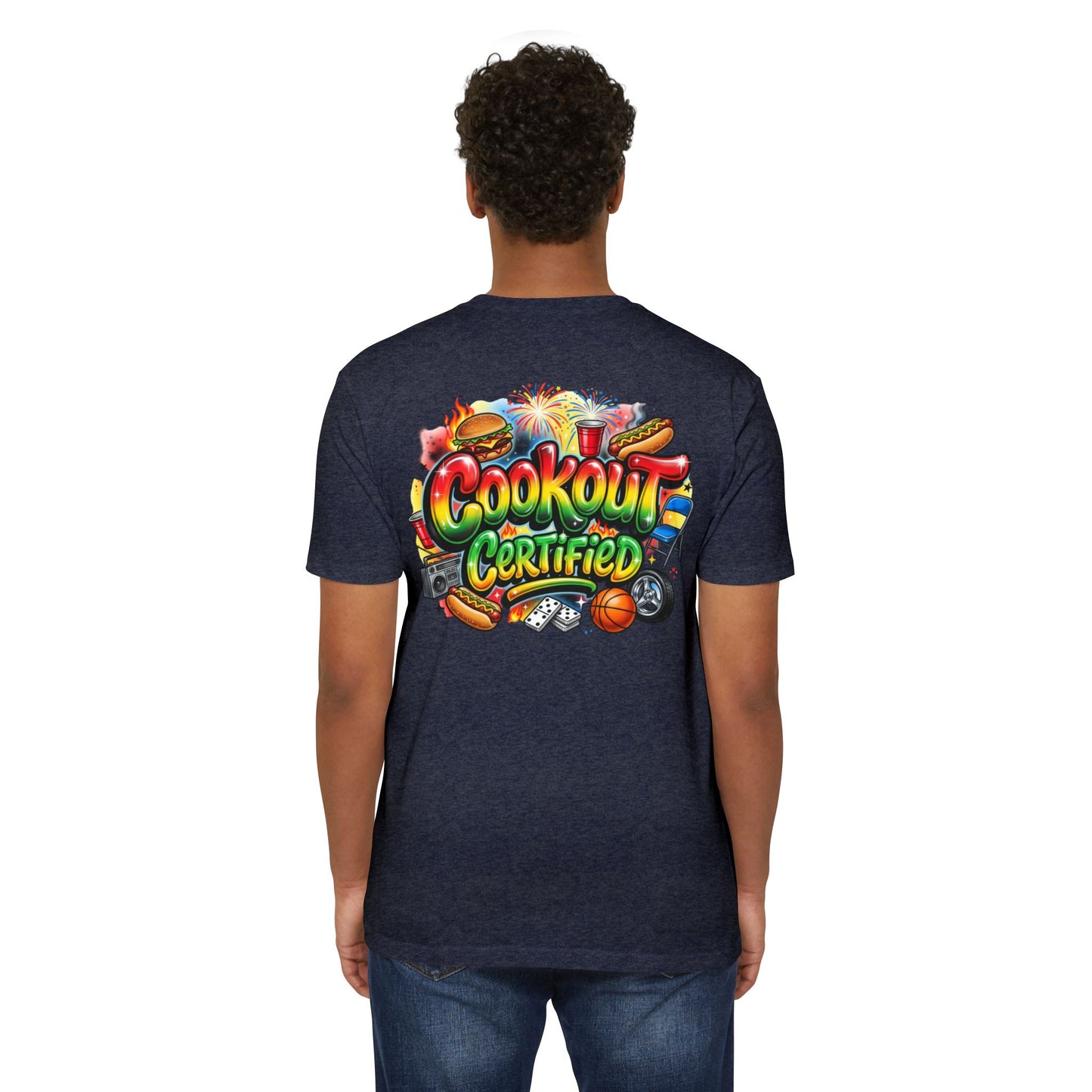 Cookout Certified T-Shirt — BBQ Party Graphic Tee for Summer, Family Gatherings & 4th of July