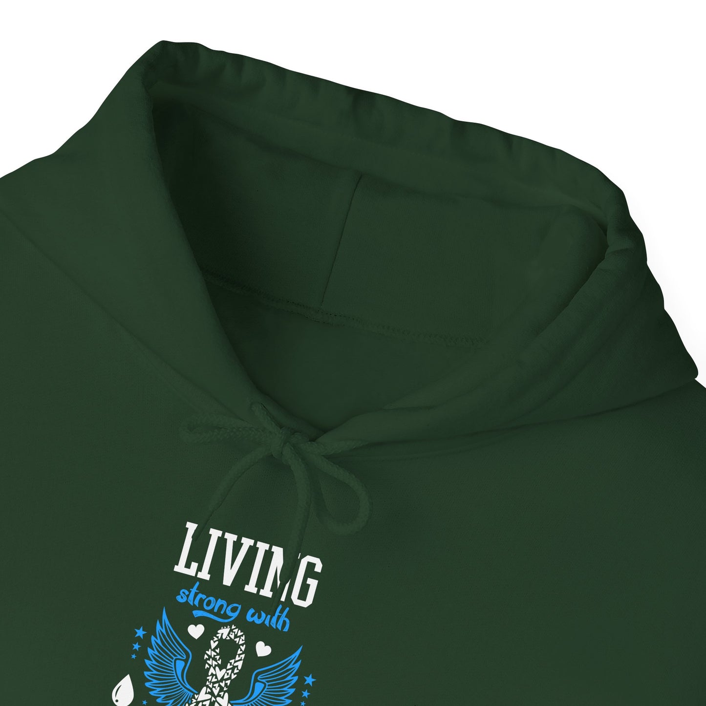 "Living Strong With Diabetes Daily"  Hoodie