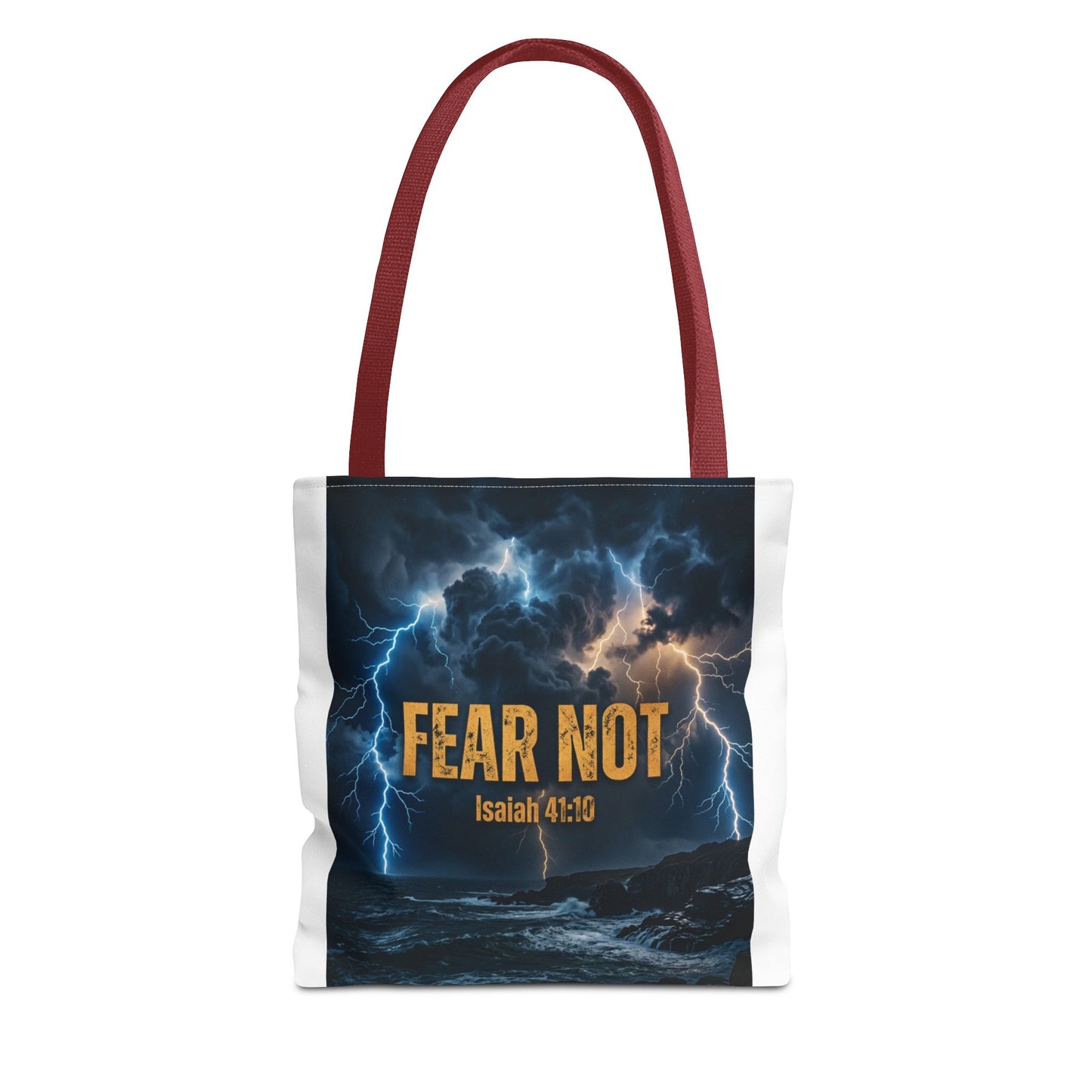 "Fear Not" - Isaiah 41:10 Tote Bag