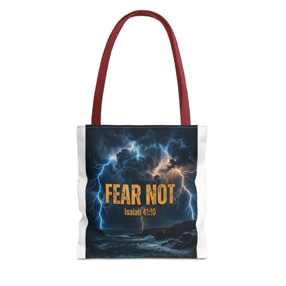 "Fear Not" - Isaiah 41:10 Tote Bag