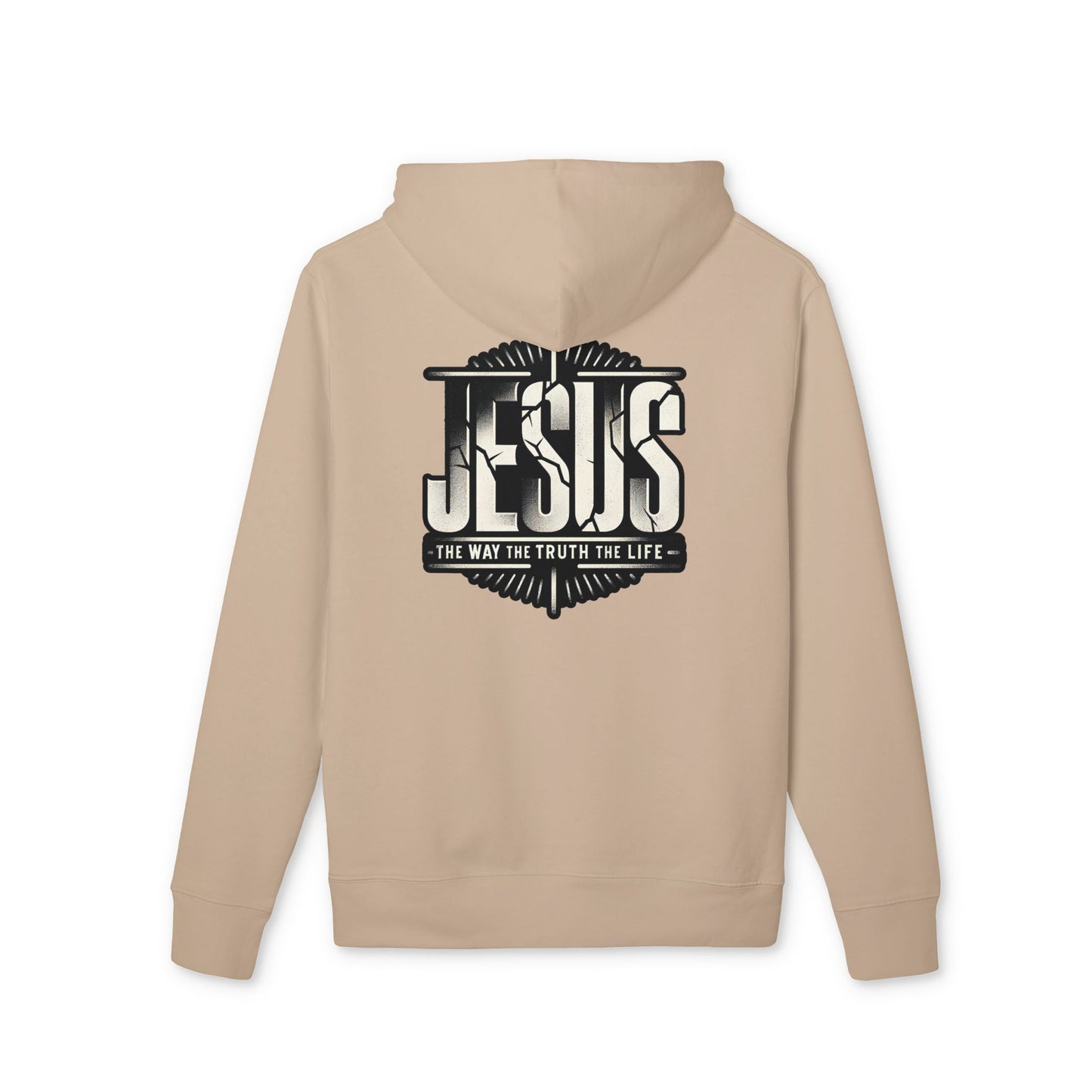 Christian Jesus Hoodie — "Jesus: The Way, The Truth, The Life" Pullover