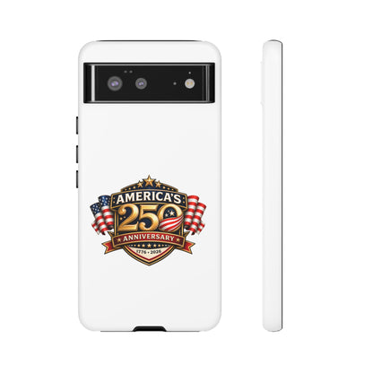 25th Anniversary Patriotic Phone Case — America’s Celebration Design