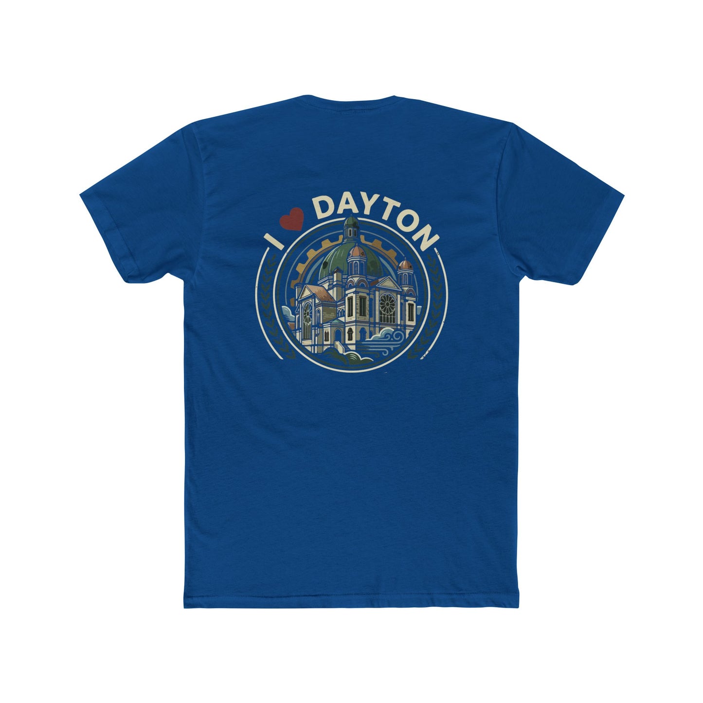 Dayton Vintage Landmark T‑Shirt — I  Dayton Cityscape Tee