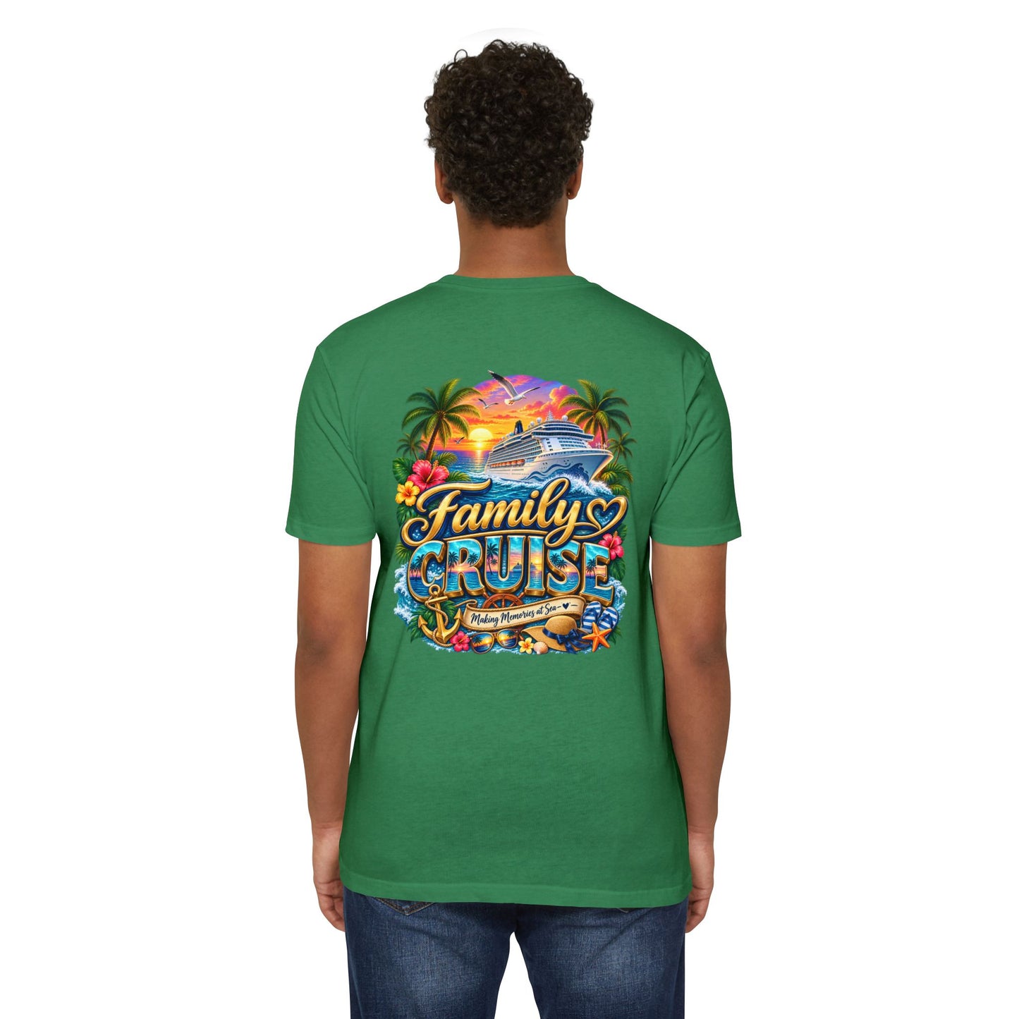 Family Cruise T-Shirt — Tropical Vacation Crew Cruise Shirt