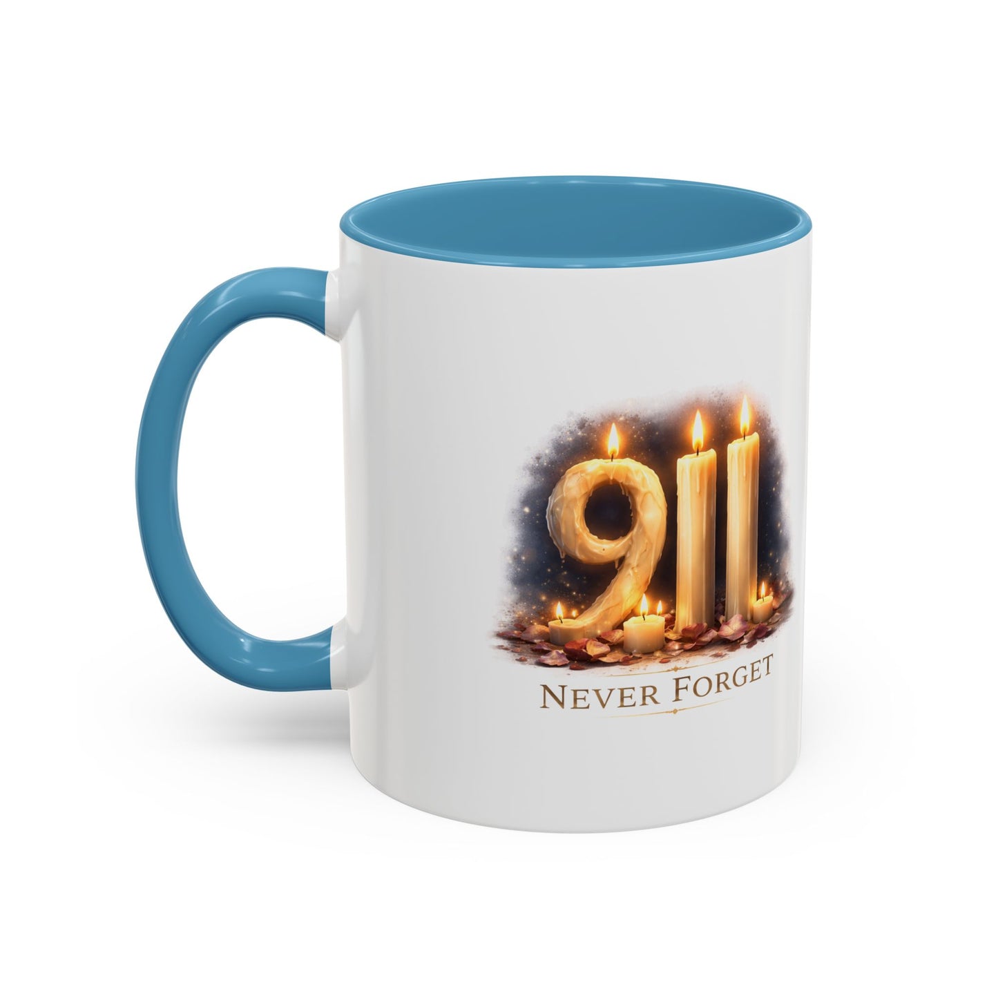 9/11 Never Forget Memorial Coffee Mug