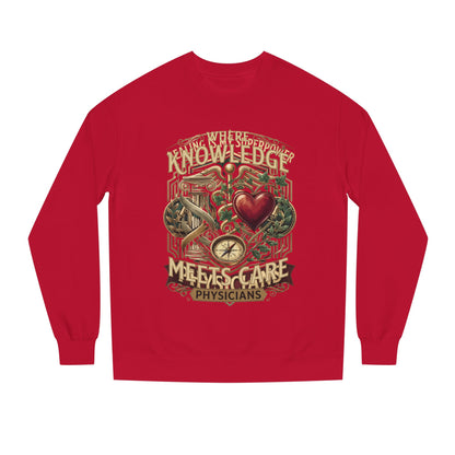 Physicians "Where Knowledge Meets Care" Crewneck Sweatshirt
