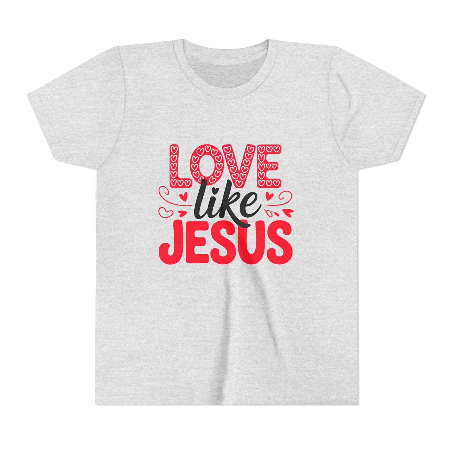 Youth Tee - "Love Like Jesus" Christian Kids Shirt