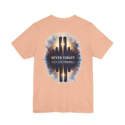 9/11 Never Forget Tee — World Trade Center Memorial Shirt