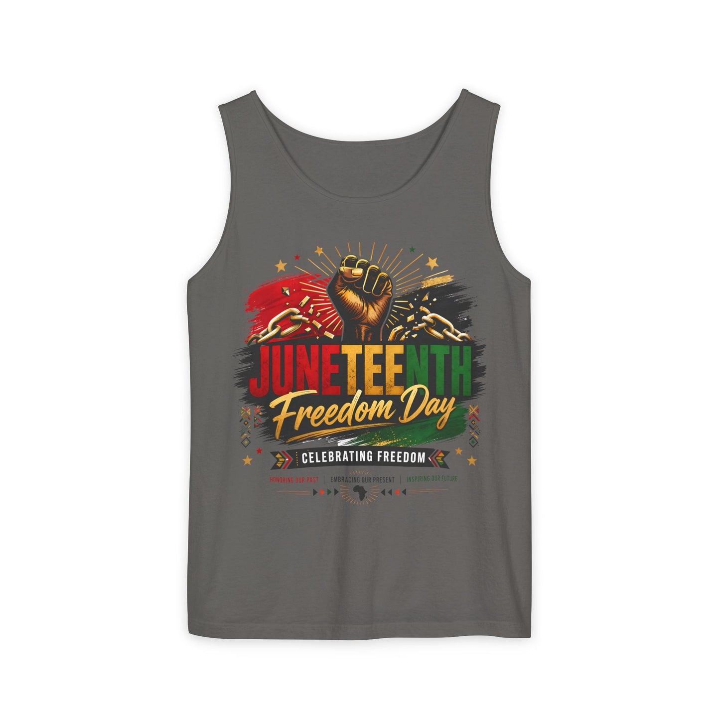Juneteenth Freedom Day Tank Top — Celebrating Freedom Graphic