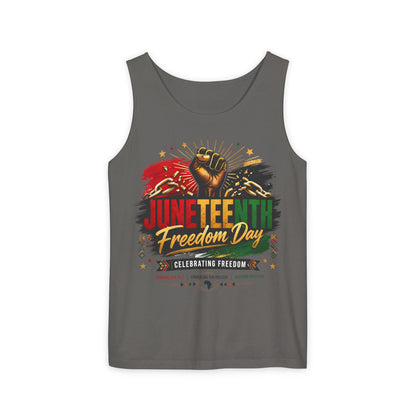 Juneteenth Freedom Day Tank Top — Celebrating Freedom Graphic