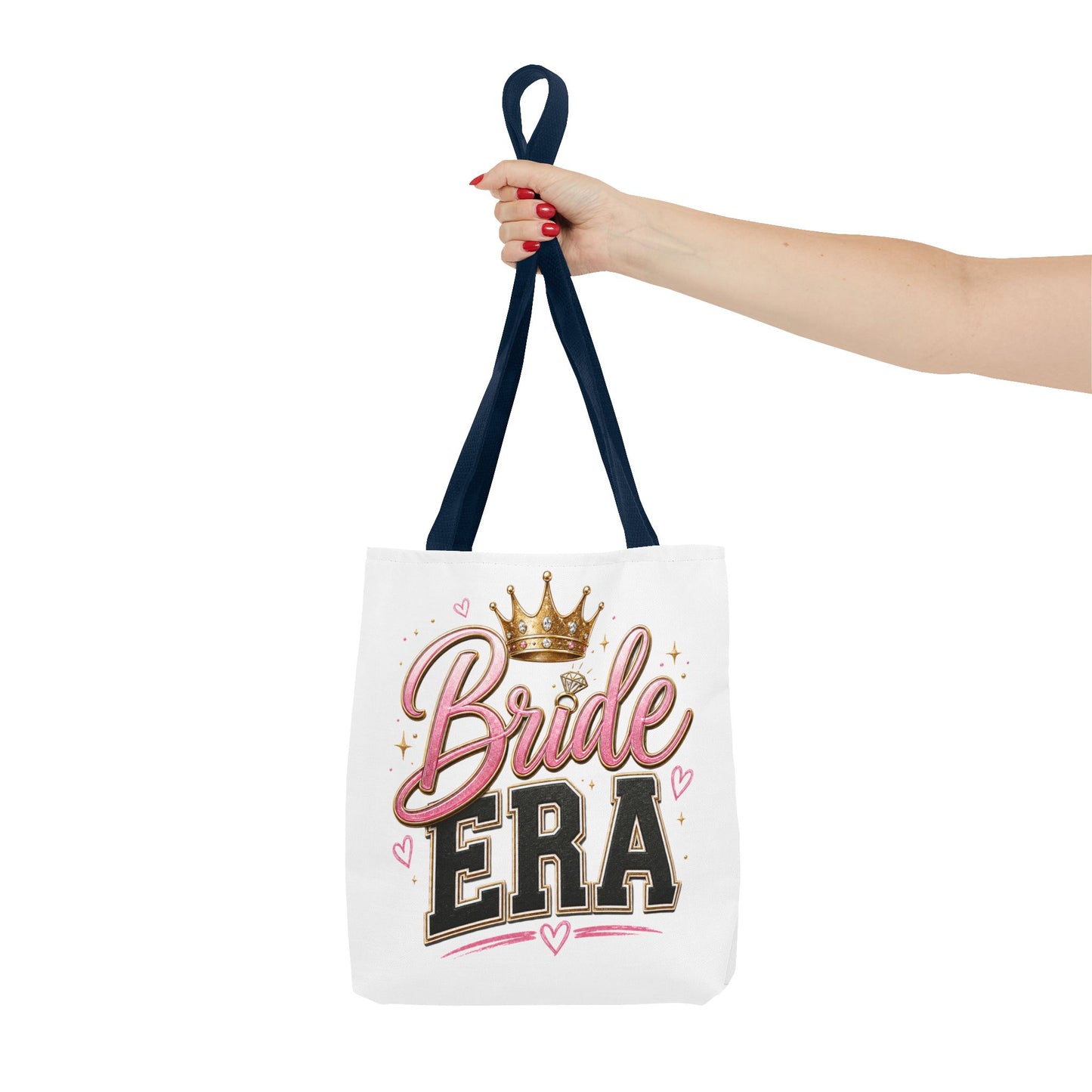 Bride Era Tote Bag — Bachelorette Bride Crown Tote for Bridal Shower & Wedding Weekend